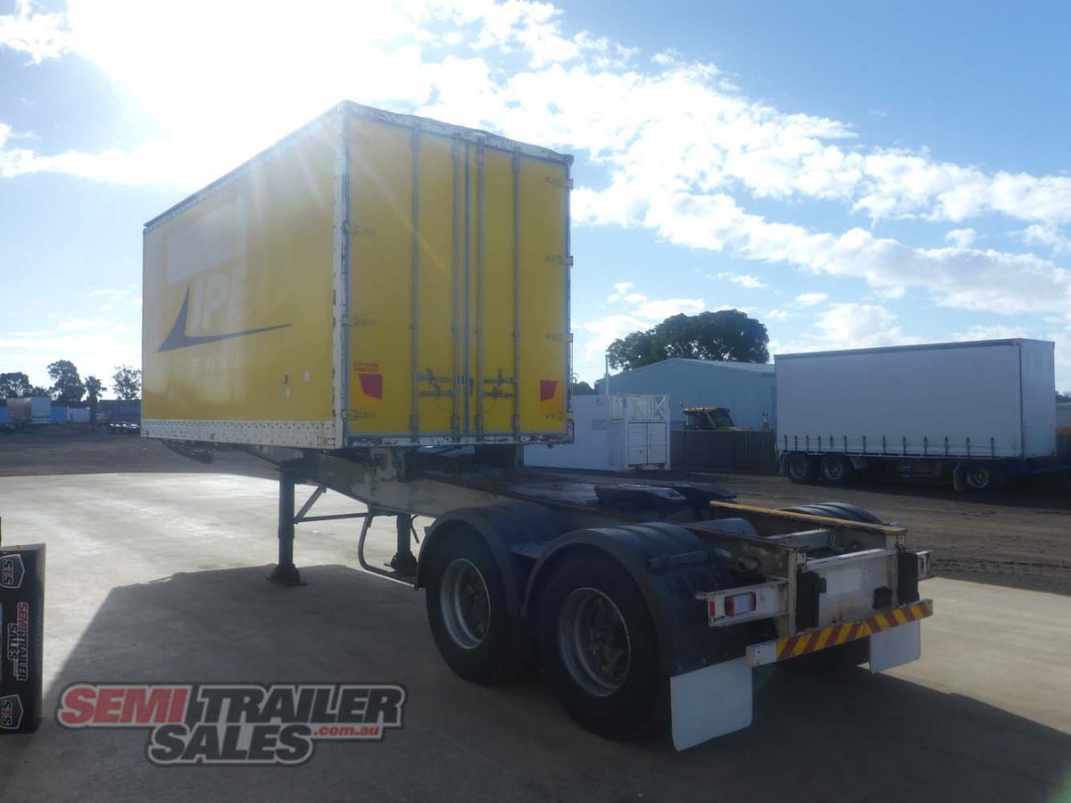 06/1993 MAXICUBE 10 PALLET BOGIE ROLLBACK PANTECH A TRAILER
