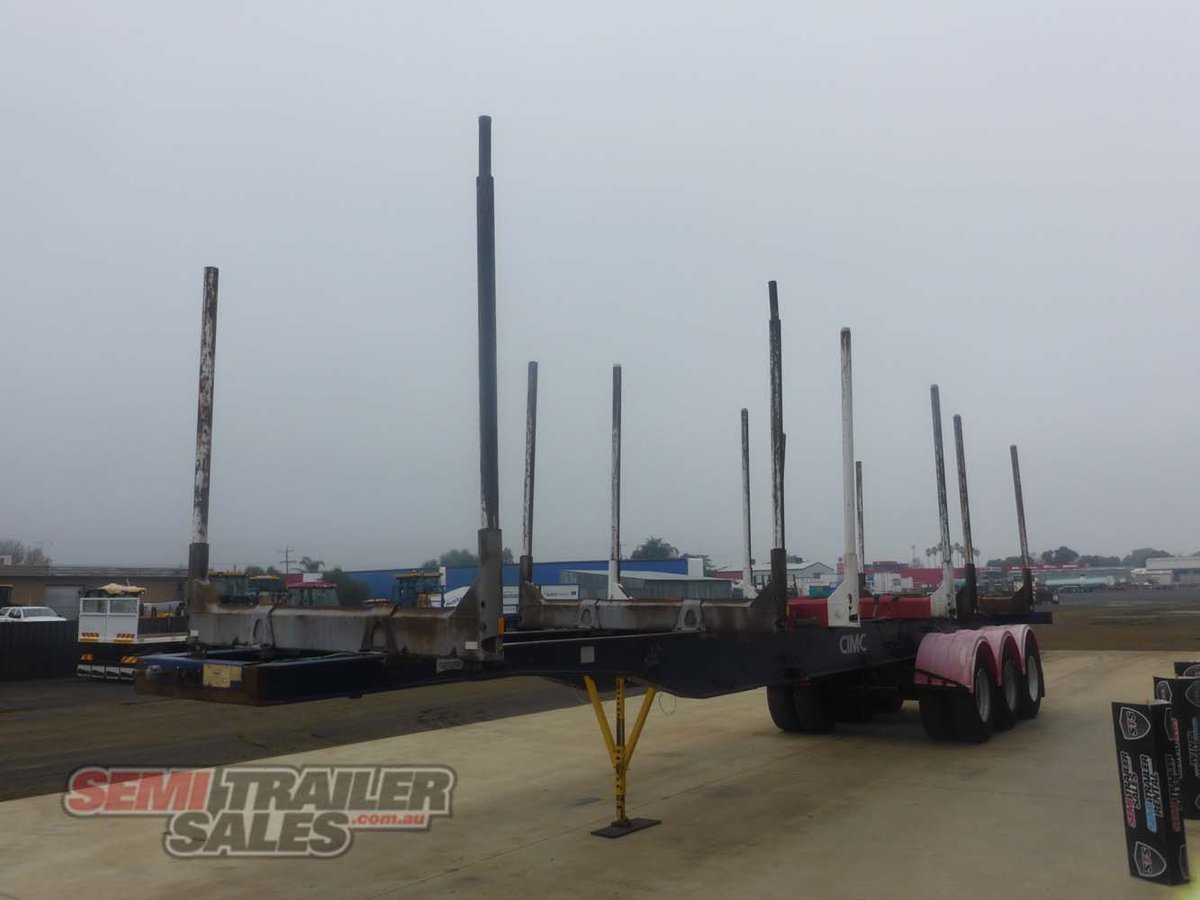 10/2014 CIMC LOG JINKER TRAILER