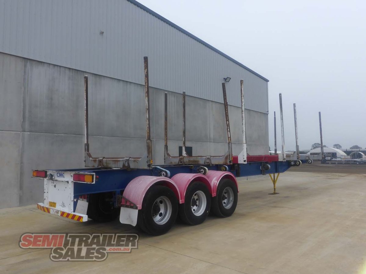 10/2014 CIMC LOG JINKER TRAILER