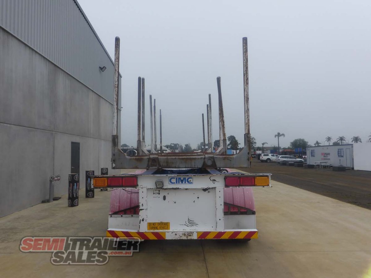 10/2014 CIMC LOG JINKER TRAILER