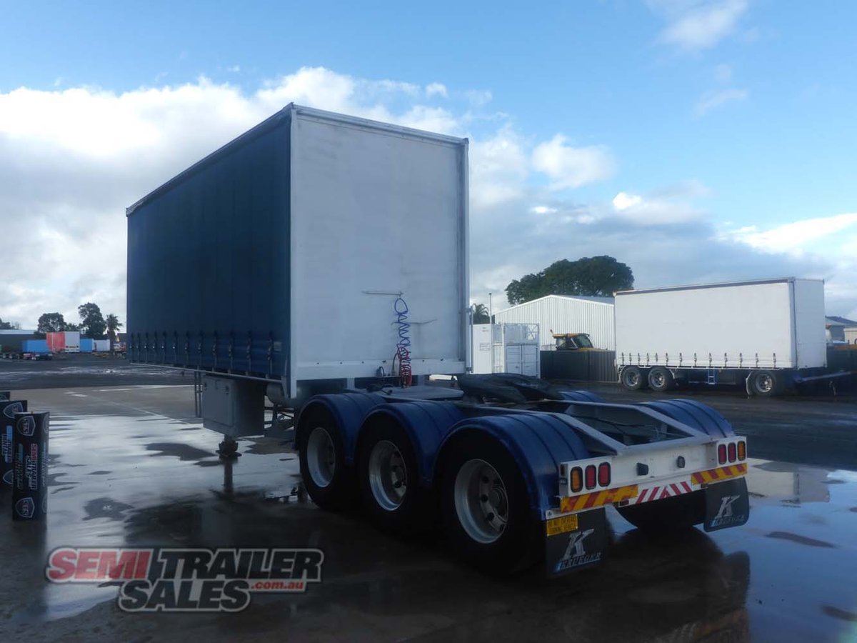 05/2007 KRUEGER 12 PALLET CURTAINSIDER A TRAILER