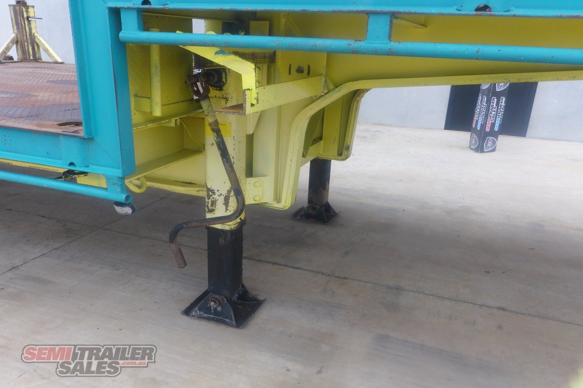 11/1993 KRUEGER 45FT DROPDECK WITH CONTAINER PINS