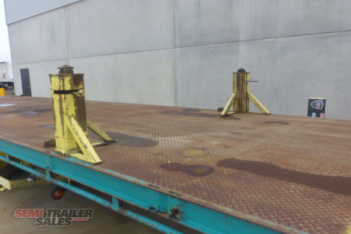 11/1993 KRUEGER 45FT DROPDECK WITH CONTAINER PINS