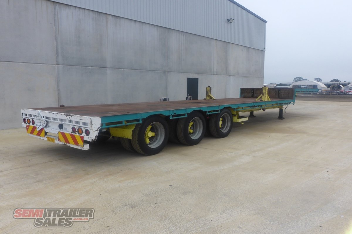 11/1993 KRUEGER 45FT DROPDECK WITH CONTAINER PINS