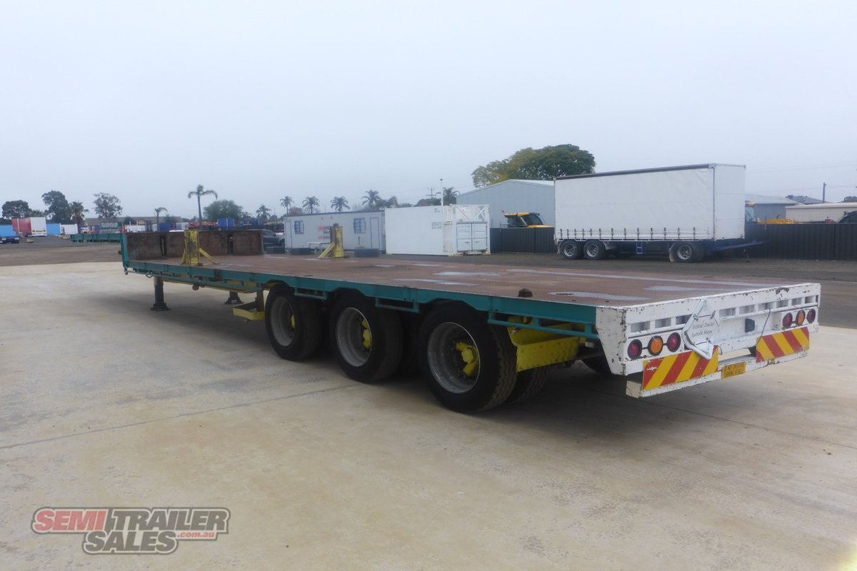 11/1993 KRUEGER 45FT DROPDECK WITH CONTAINER PINS