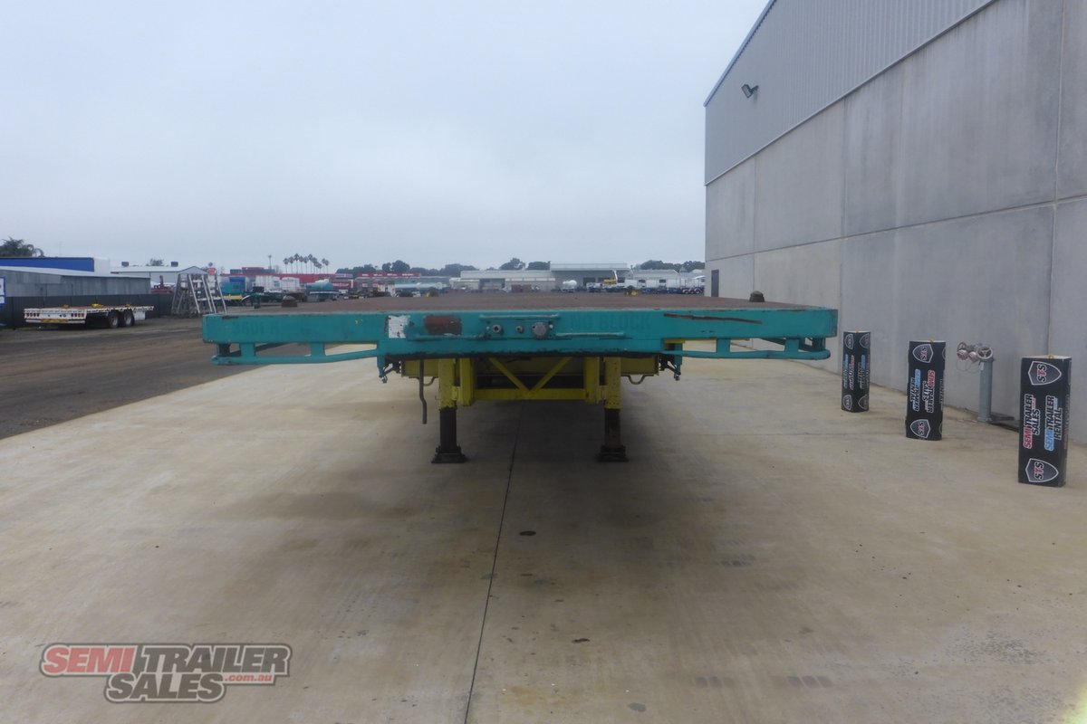 11/1993 KRUEGER 45FT DROPDECK WITH CONTAINER PINS