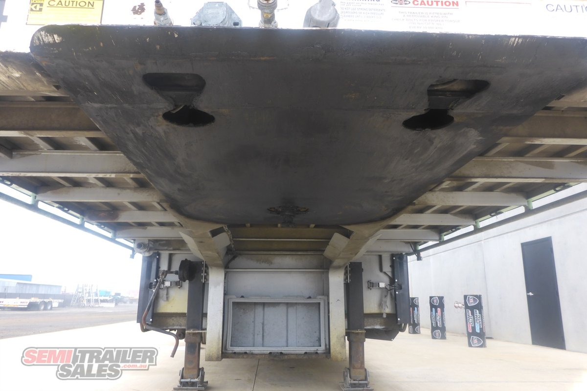 07/2007 MAXITRANS 34 PALLET DOUBLE DROPDECK CURTAINSIDER B DOUBLE SET WITH MEZZ