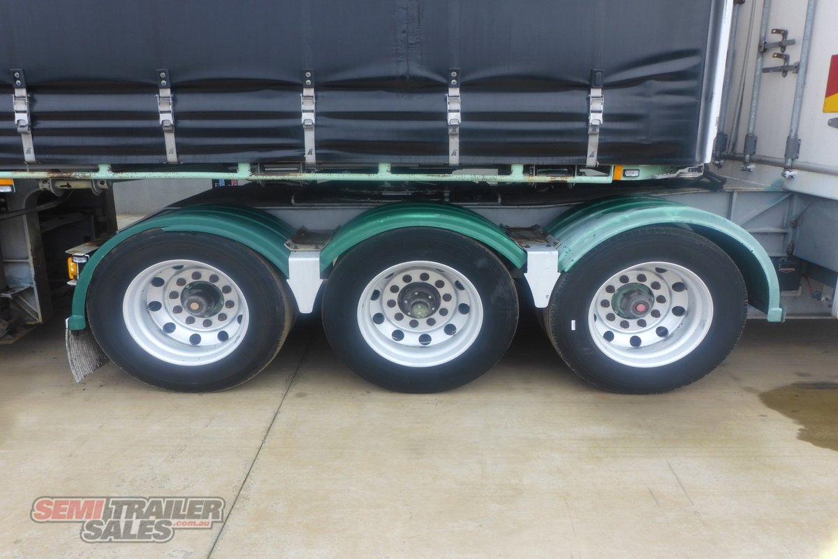 07/2007 MAXITRANS 34 PALLET DOUBLE DROPDECK CURTAINSIDER B DOUBLE SET WITH MEZZ