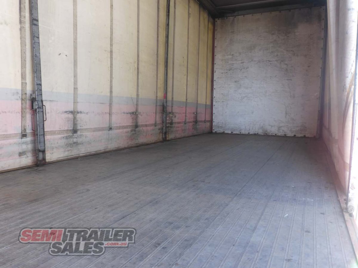 03/2008 BARKER 12 PALLET CURTAINSIDER A TRAILER