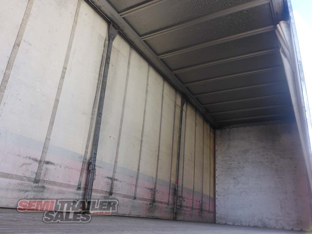 03/2008 BARKER 12 PALLET CURTAINSIDER A TRAILER