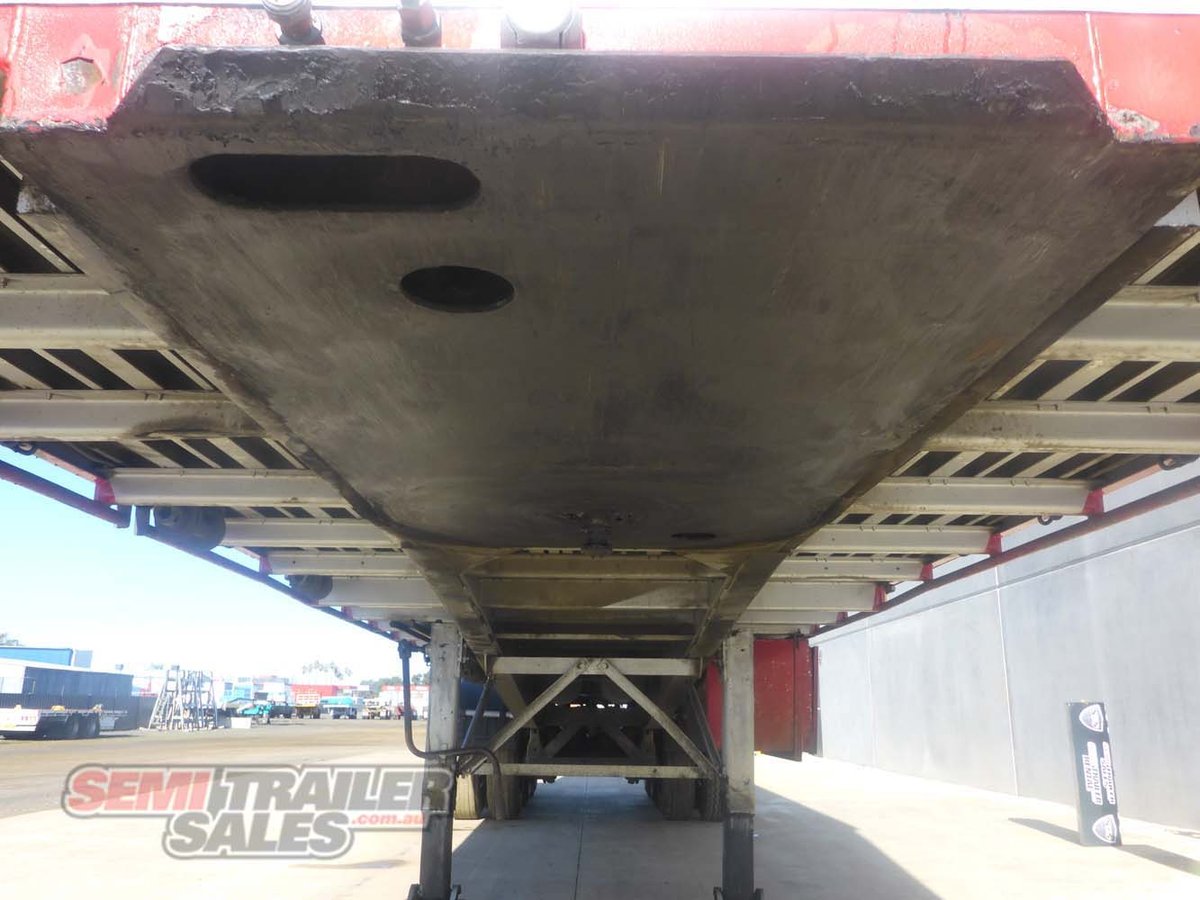 03/2008 BARKER 12 PALLET CURTAINSIDER A TRAILER