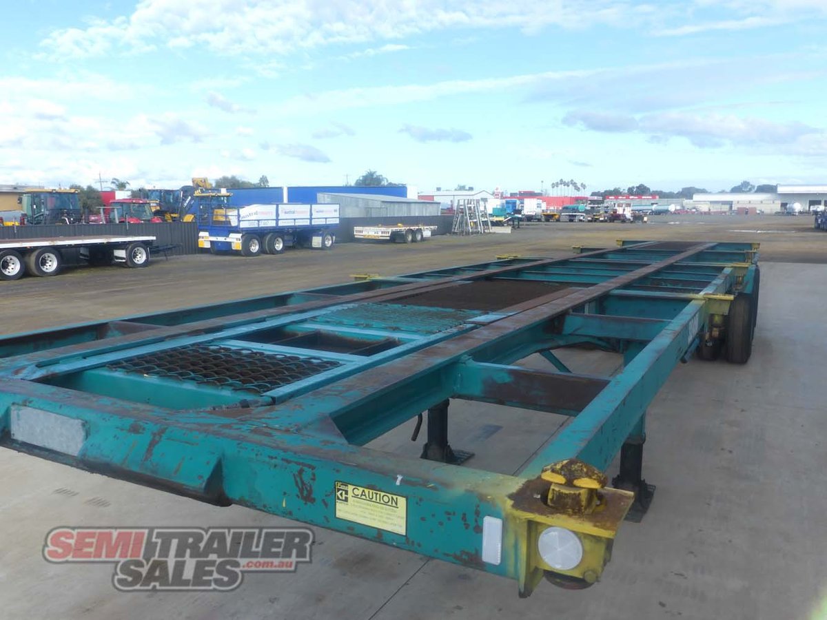 09/1991 KRUEGER 40FT SKEL SKEL TRAILER 