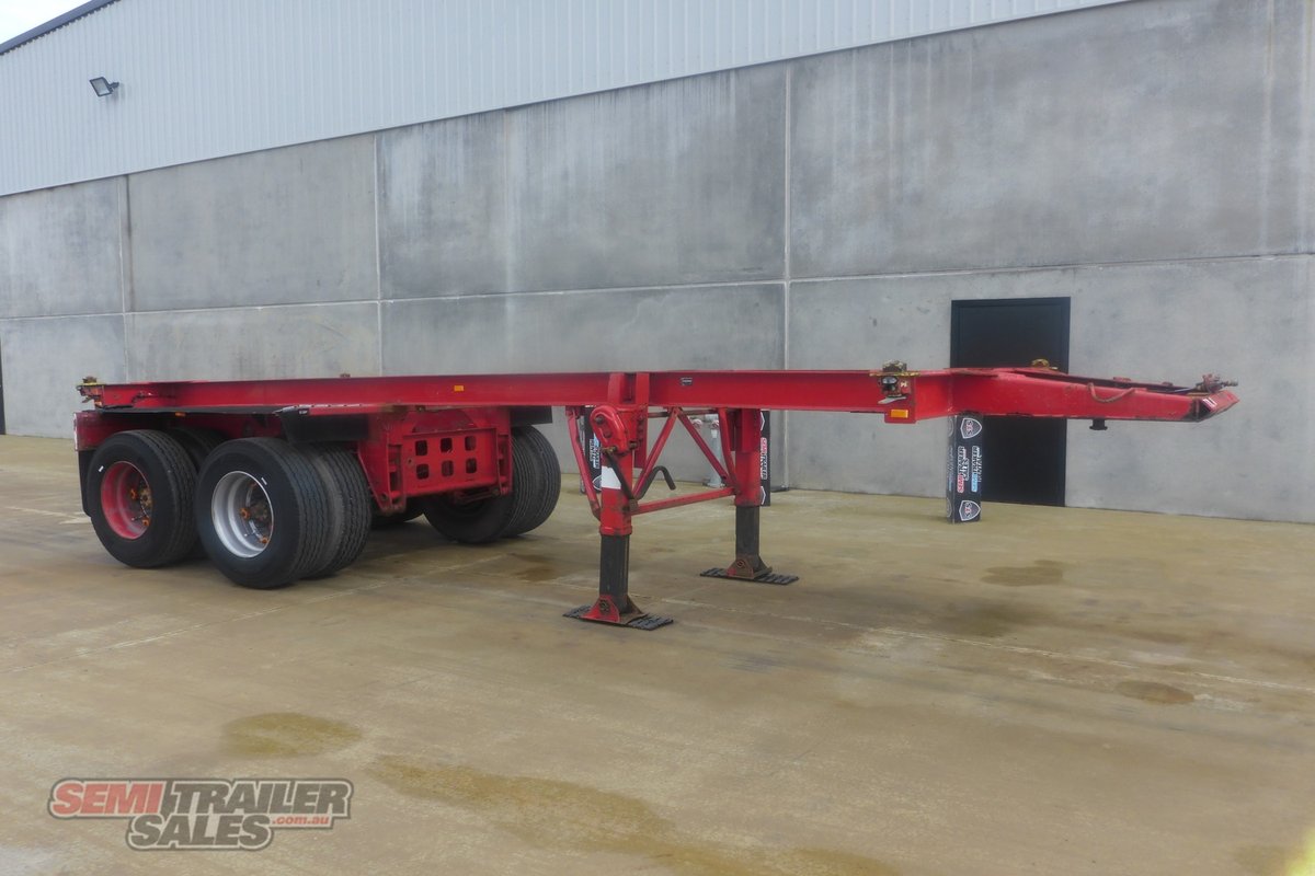 12/1987 FRUEHAUF 20FT SKEL TRAILER