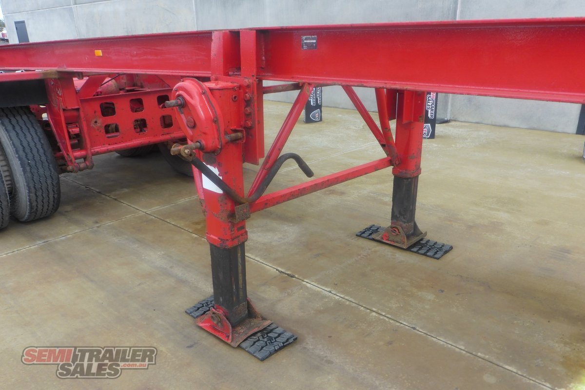 12/1987 FRUEHAUF 20FT SKEL TRAILER
