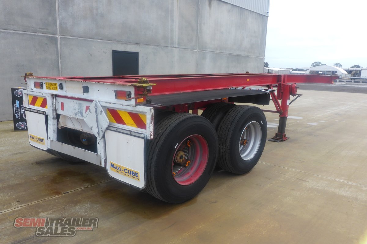 12/1987 FRUEHAUF 20FT SKEL TRAILER