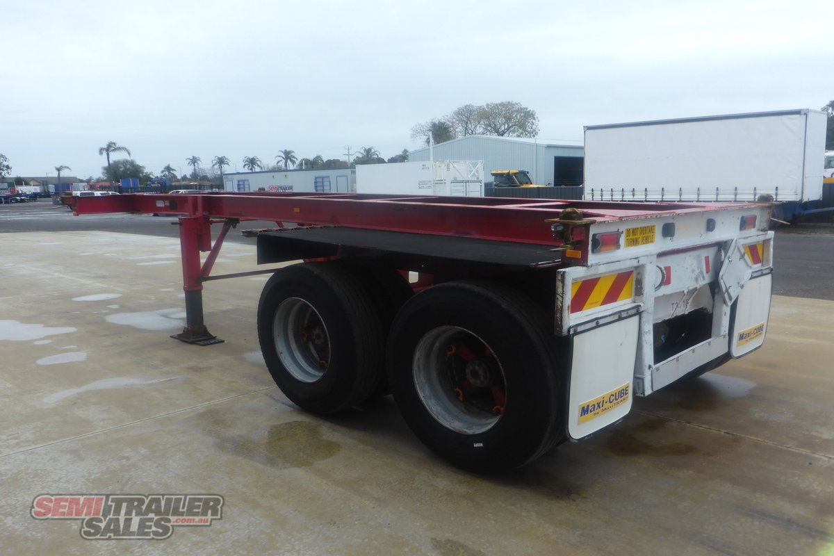 12/1987 FRUEHAUF 20FT SKEL TRAILER