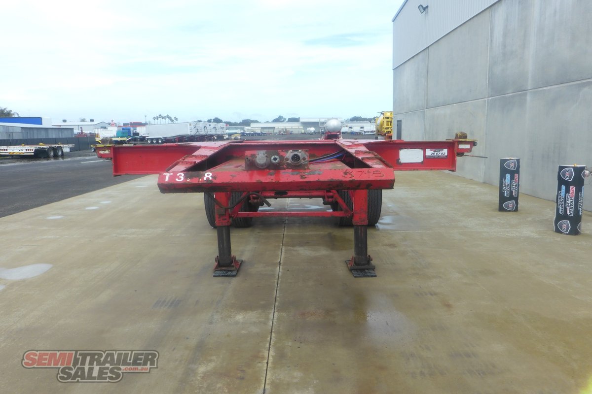 12/1987 FRUEHAUF 20FT SKEL TRAILER