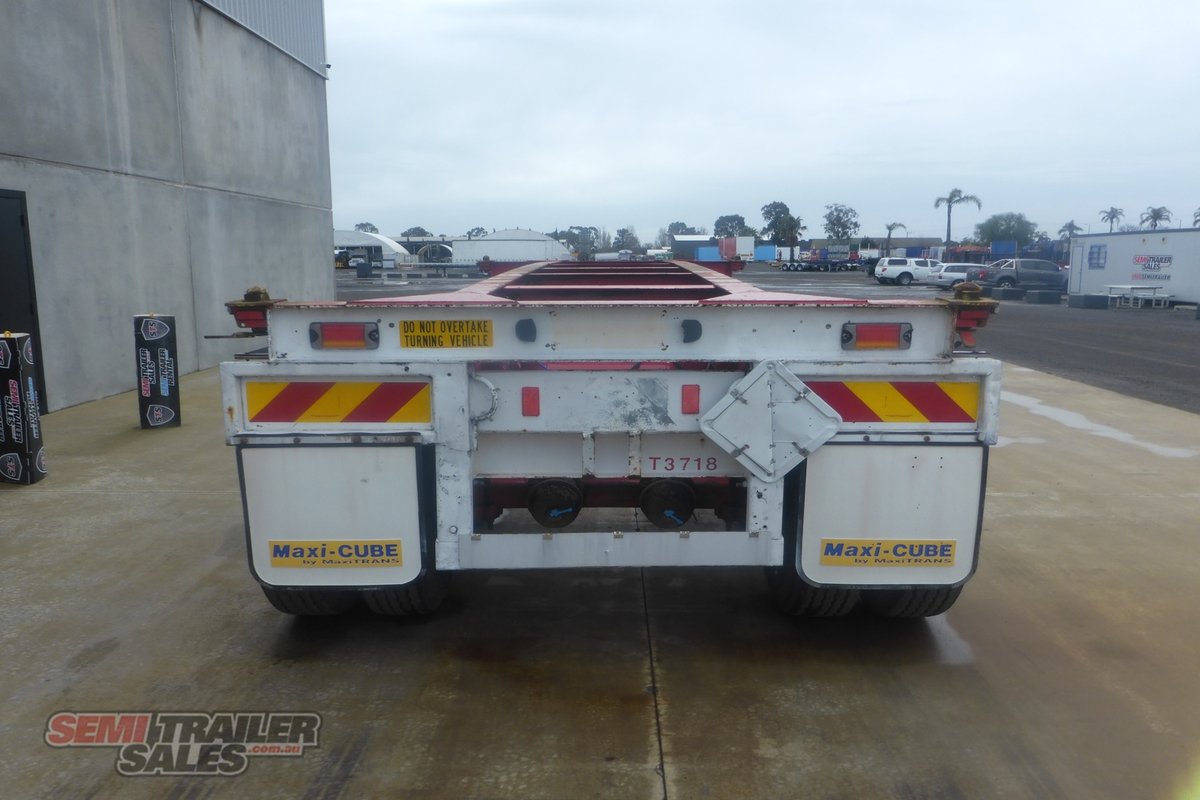 12/1987 FRUEHAUF 20FT SKEL TRAILER