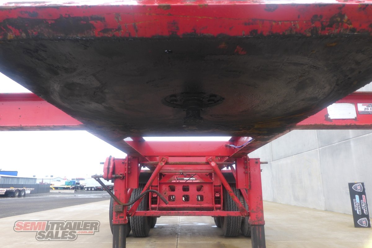12/1987 FRUEHAUF 20FT SKEL TRAILER