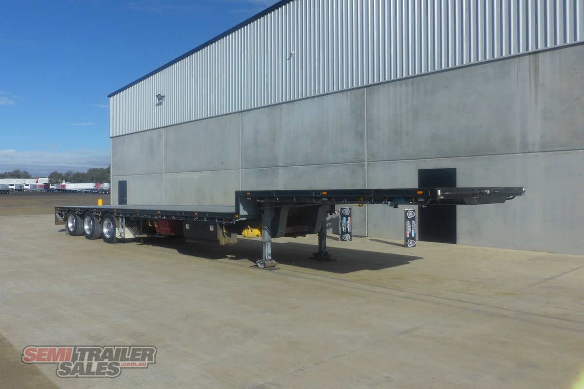 03/2016 CIMC 22 PALLET DROPDECK TRAILER WITH CONTAINER PINS