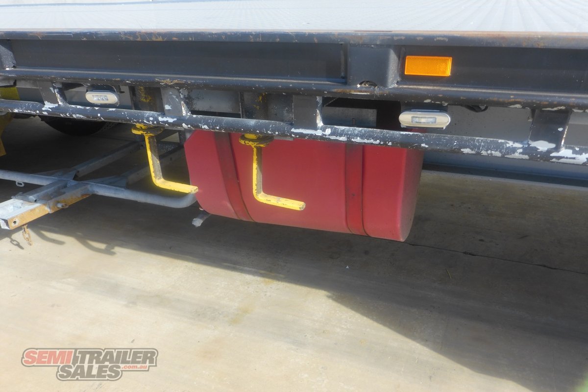 03/2016 CIMC 22 PALLET DROPDECK TRAILER WITH CONTAINER PINS