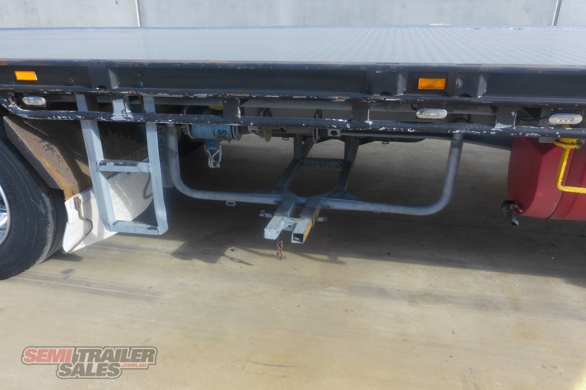 03/2016 CIMC 22 PALLET DROPDECK TRAILER WITH CONTAINER PINS