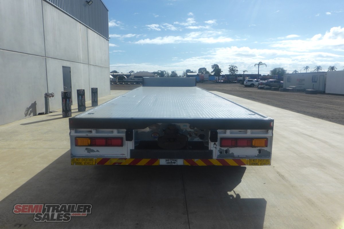 03/2016 CIMC 22 PALLET DROPDECK TRAILER WITH CONTAINER PINS