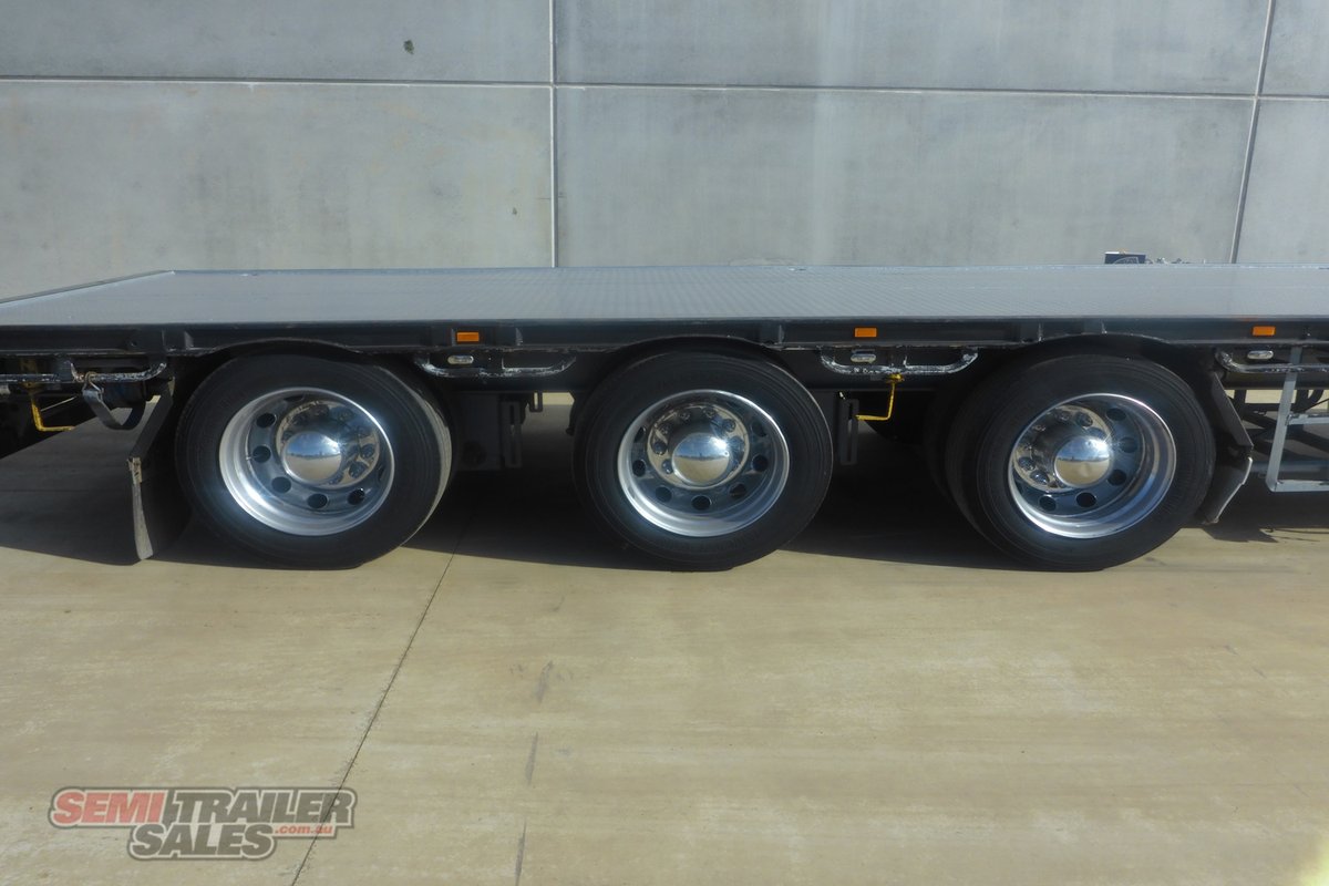 03/2016 CIMC 22 PALLET DROPDECK TRAILER WITH CONTAINER PINS