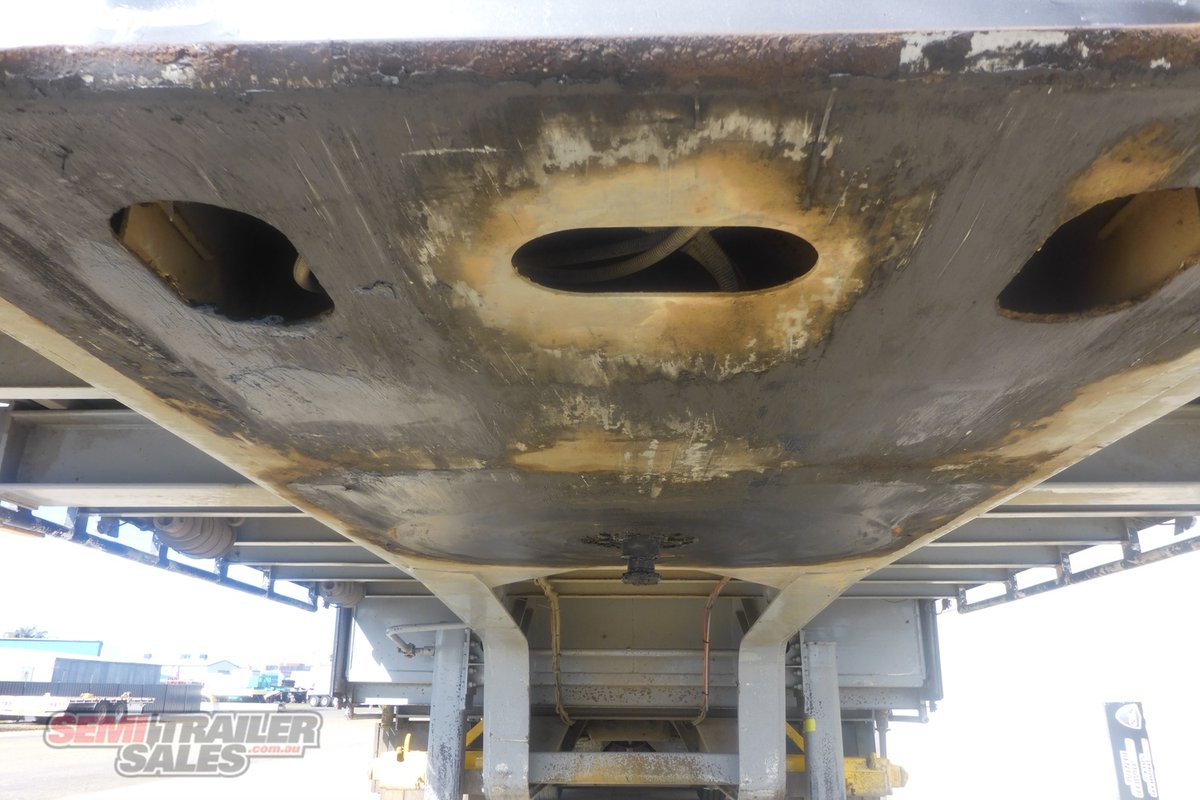 03/2016 CIMC 22 PALLET DROPDECK TRAILER WITH CONTAINER PINS