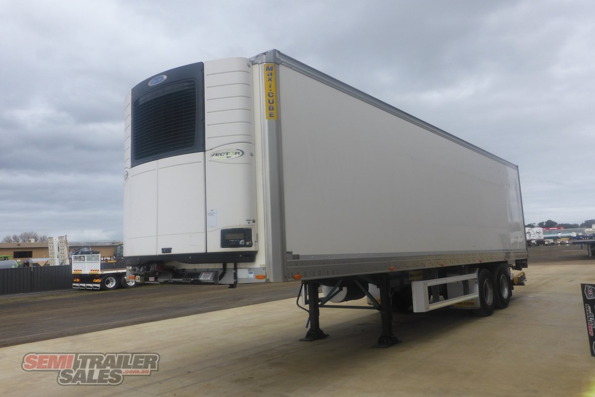 07/2015 MAXITRANS 16 PALLET REFRIGERATED PANTECH WITH TAILGATE LOADERTRAILER