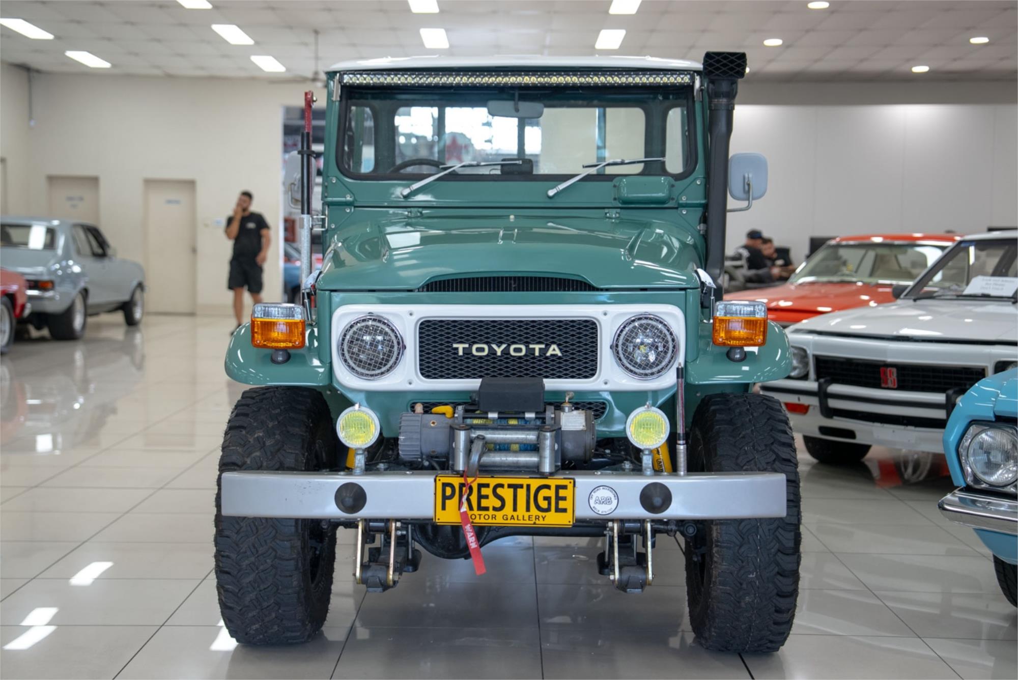 1980 TOYOTA LANDCRUISER (4x4) 4 SP MANUAL 4X4 P/UP