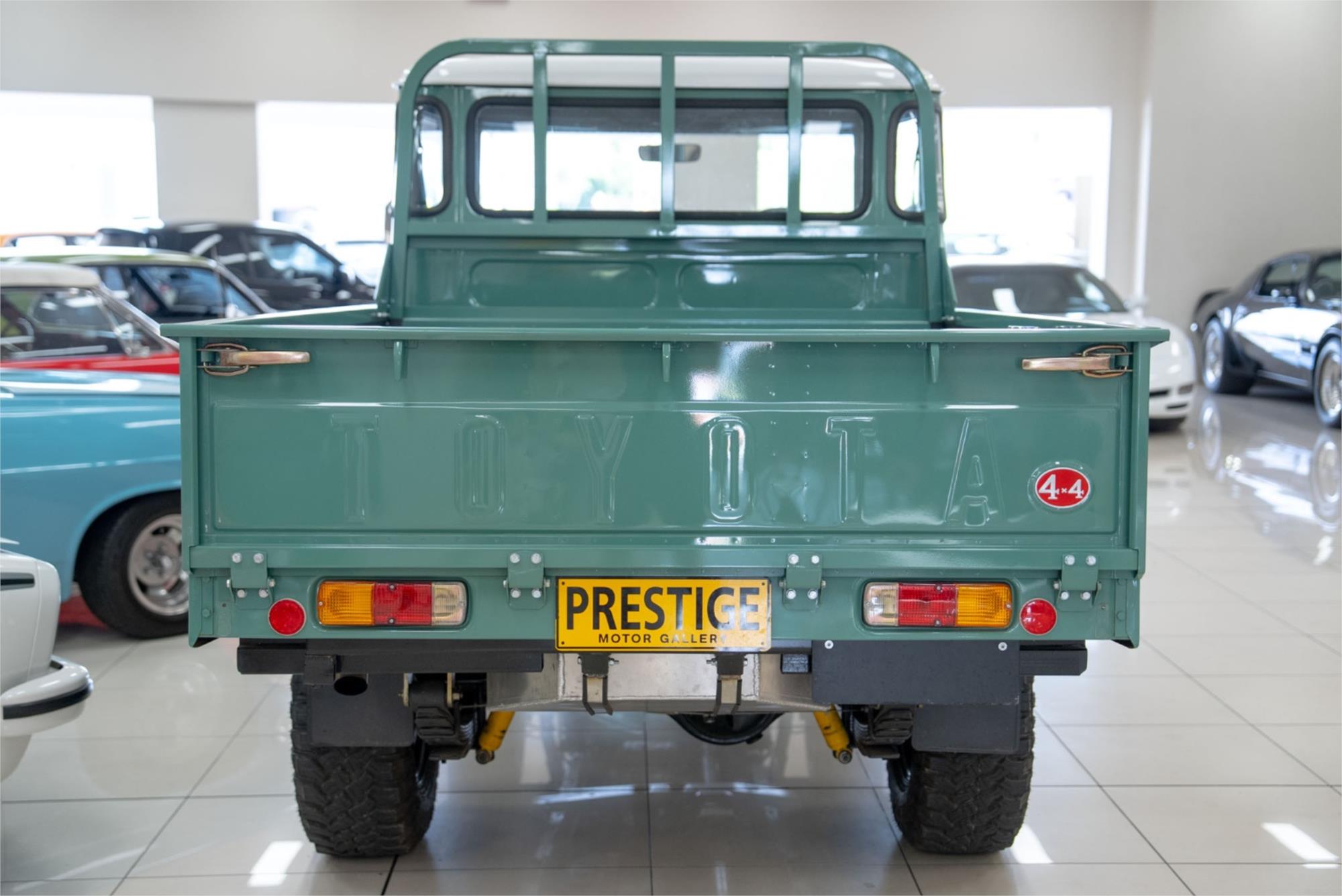 1980 TOYOTA LANDCRUISER (4x4) 4 SP MANUAL 4X4 P/UP