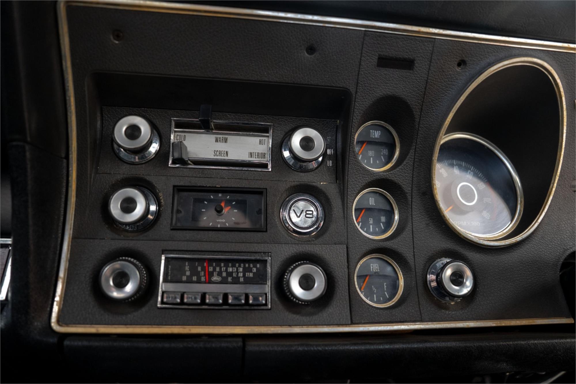 1970 FORD FALCON XY GT 3 SP AUTOMATIC 4D SEDAN