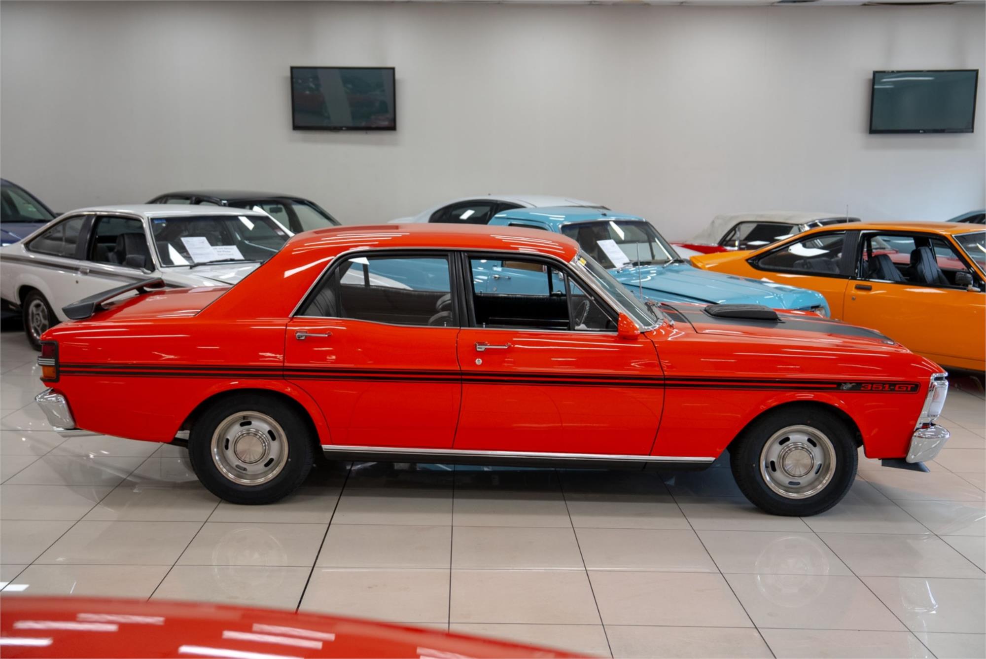 1970 FORD FALCON XY GT 3 SP AUTOMATIC 4D SEDAN