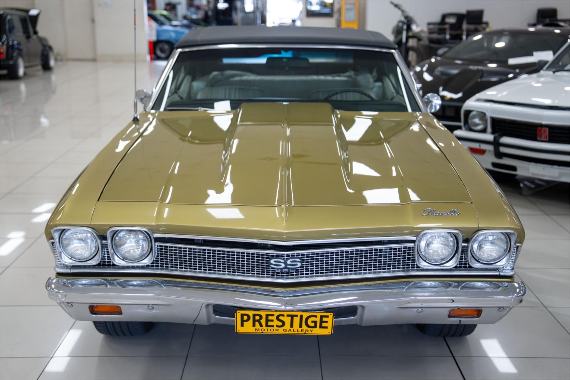 1968 CHEVROLET CHEVELLE MALIBU AUTOMATIC 2D CONVERTIBLE
