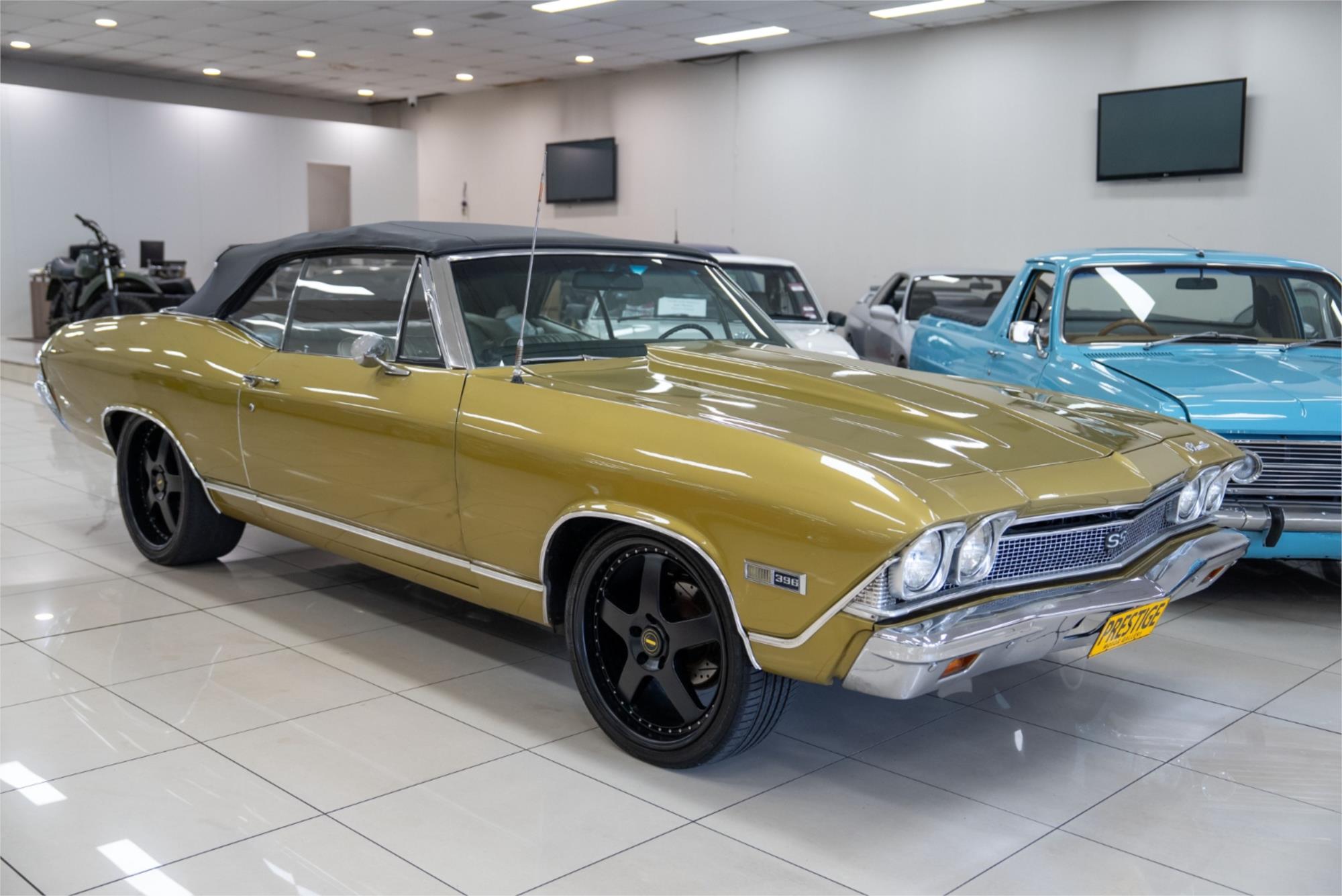 1968 CHEVROLET CHEVELLE MALIBU AUTOMATIC 2D CONVERTIBLE