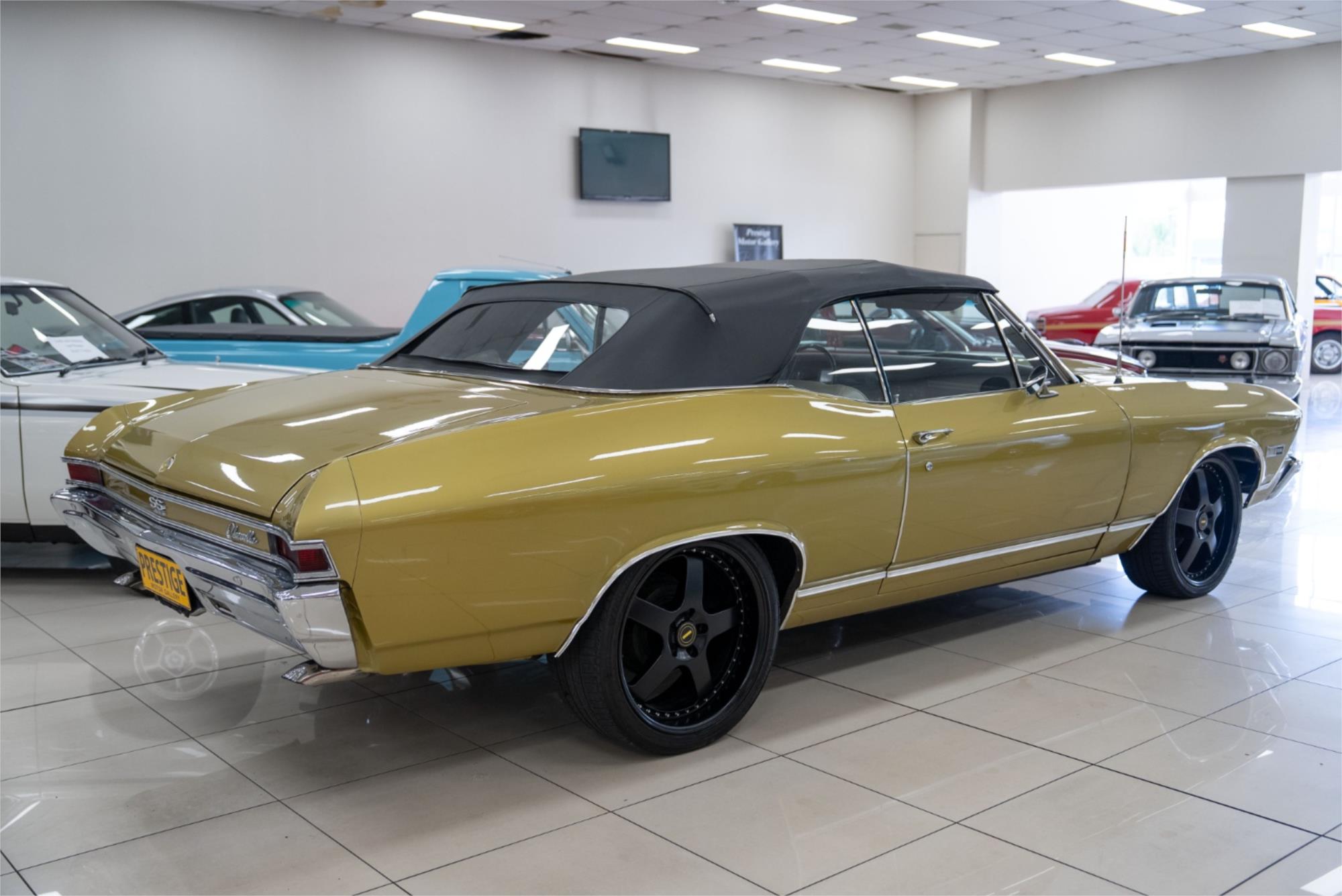1968 CHEVROLET CHEVELLE MALIBU AUTOMATIC 2D CONVERTIBLE