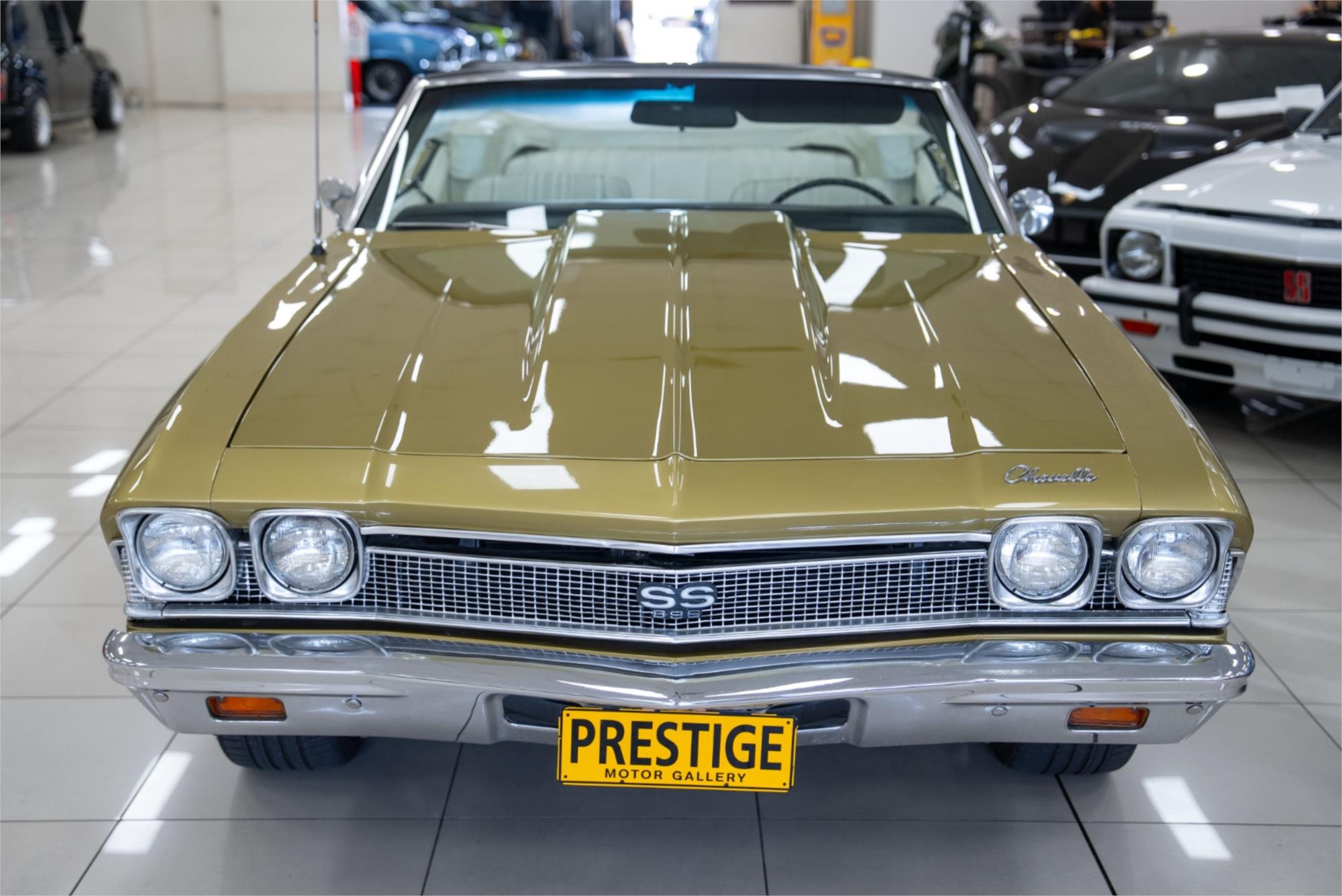 1968 CHEVROLET CHEVELLE MALIBU AUTOMATIC 2D CONVERTIBLE