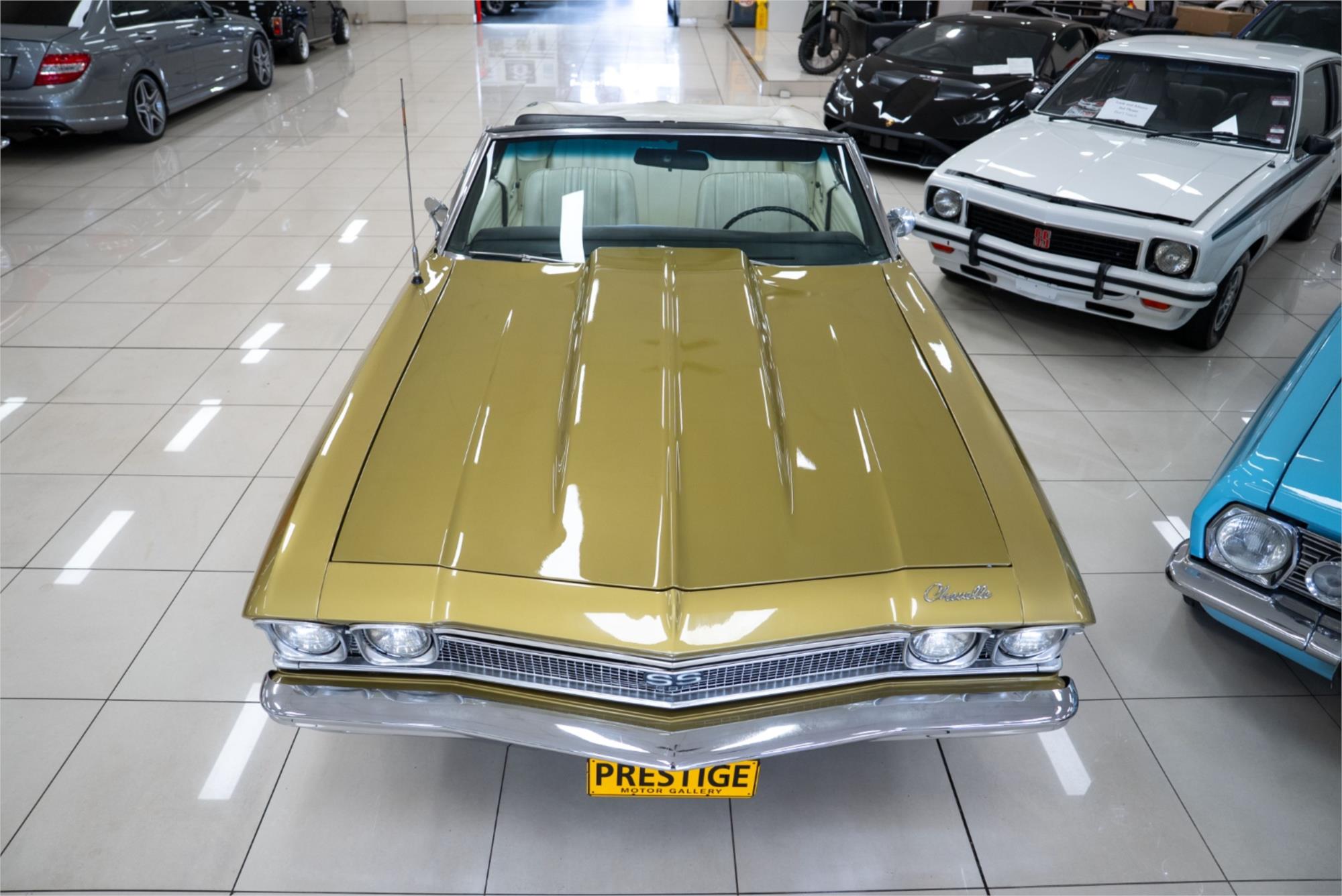 1968 CHEVROLET CHEVELLE MALIBU AUTOMATIC 2D CONVERTIBLE