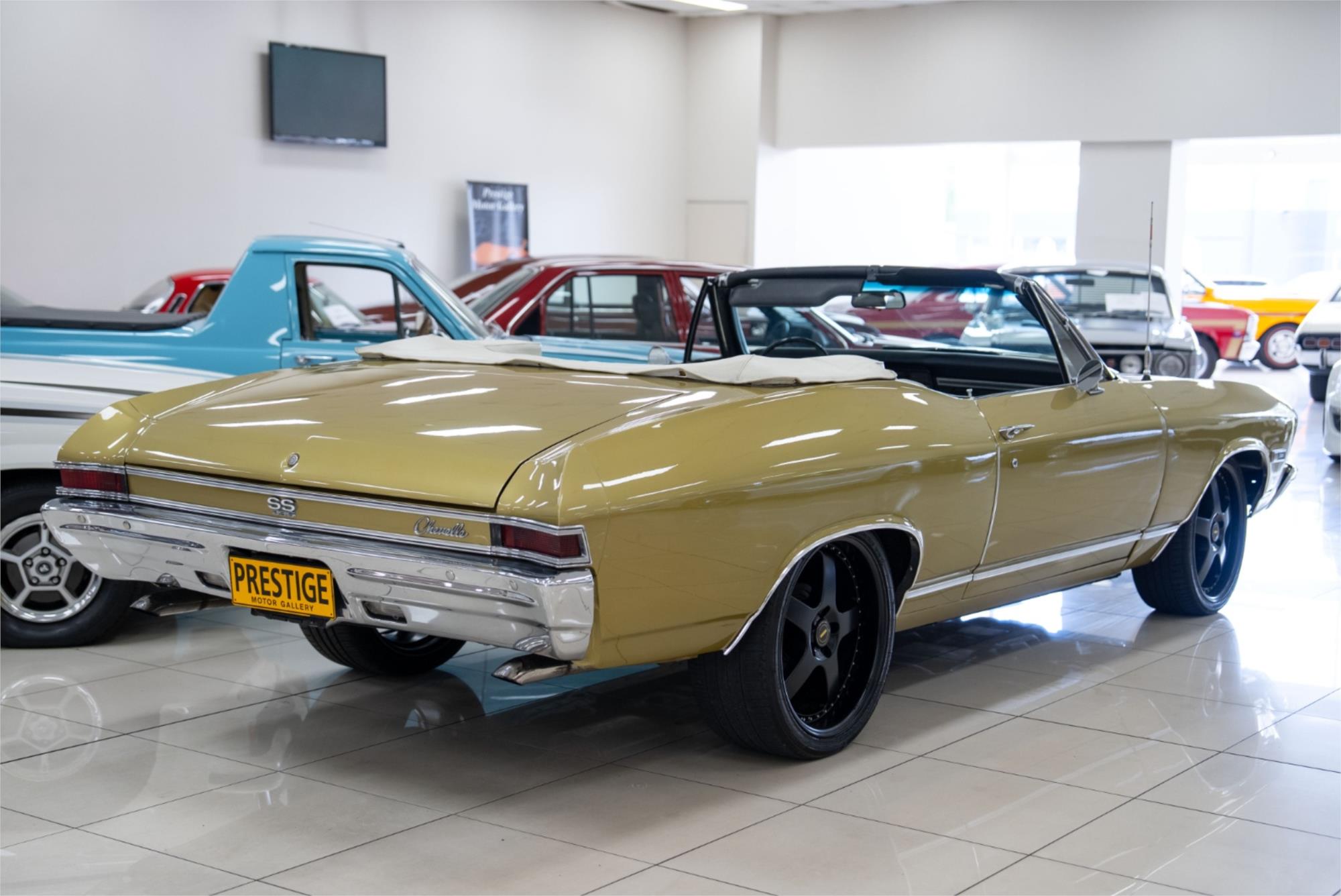 1968 CHEVROLET CHEVELLE MALIBU AUTOMATIC 2D CONVERTIBLE