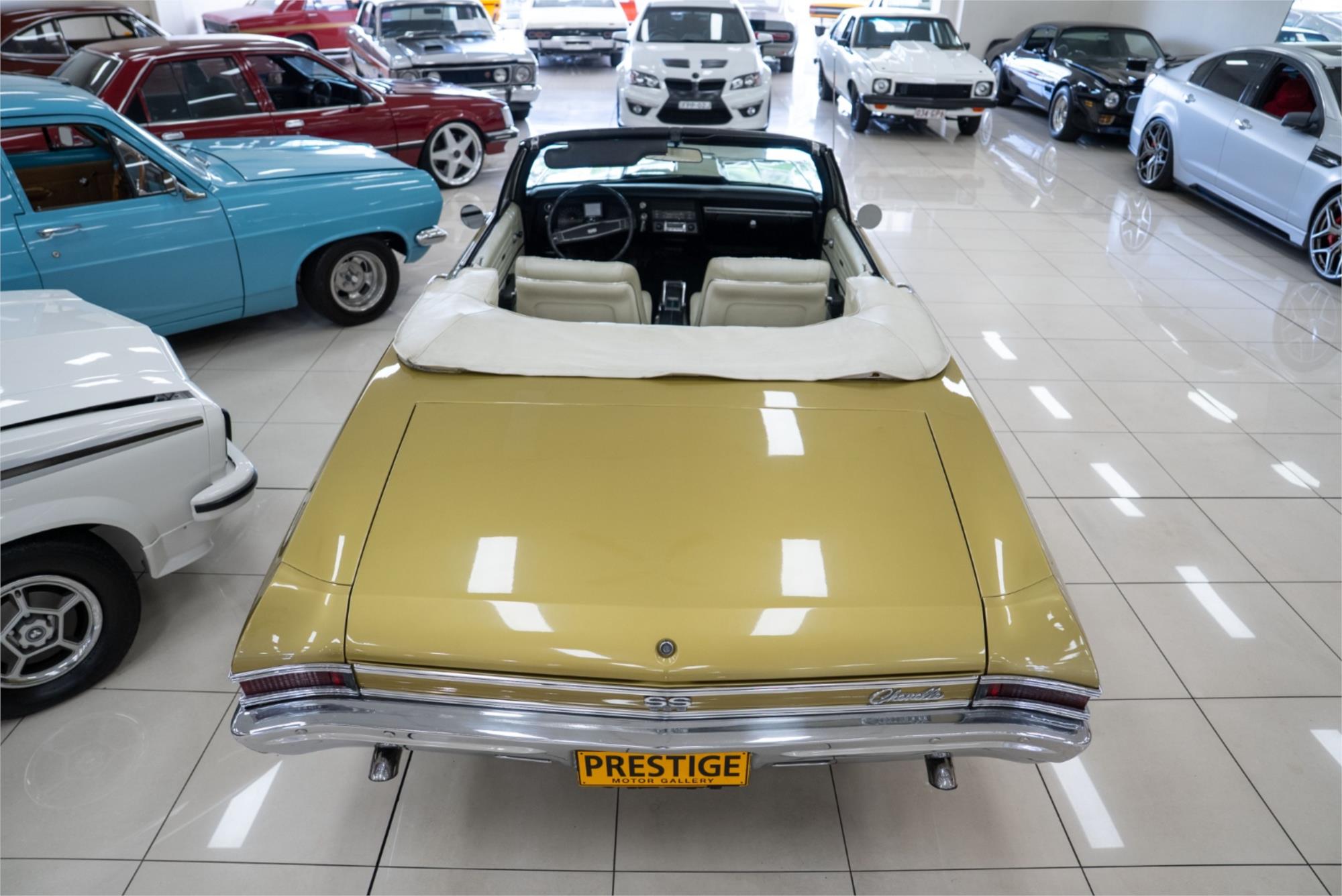1968 CHEVROLET CHEVELLE MALIBU AUTOMATIC 2D CONVERTIBLE