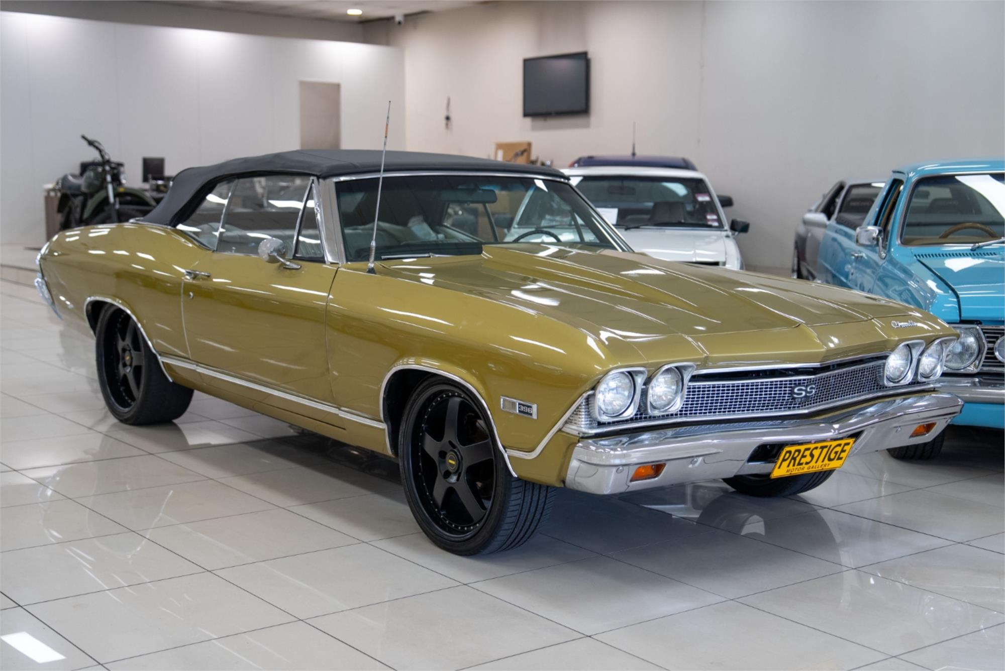 1968 CHEVROLET CHEVELLE MALIBU AUTOMATIC 2D CONVERTIBLE