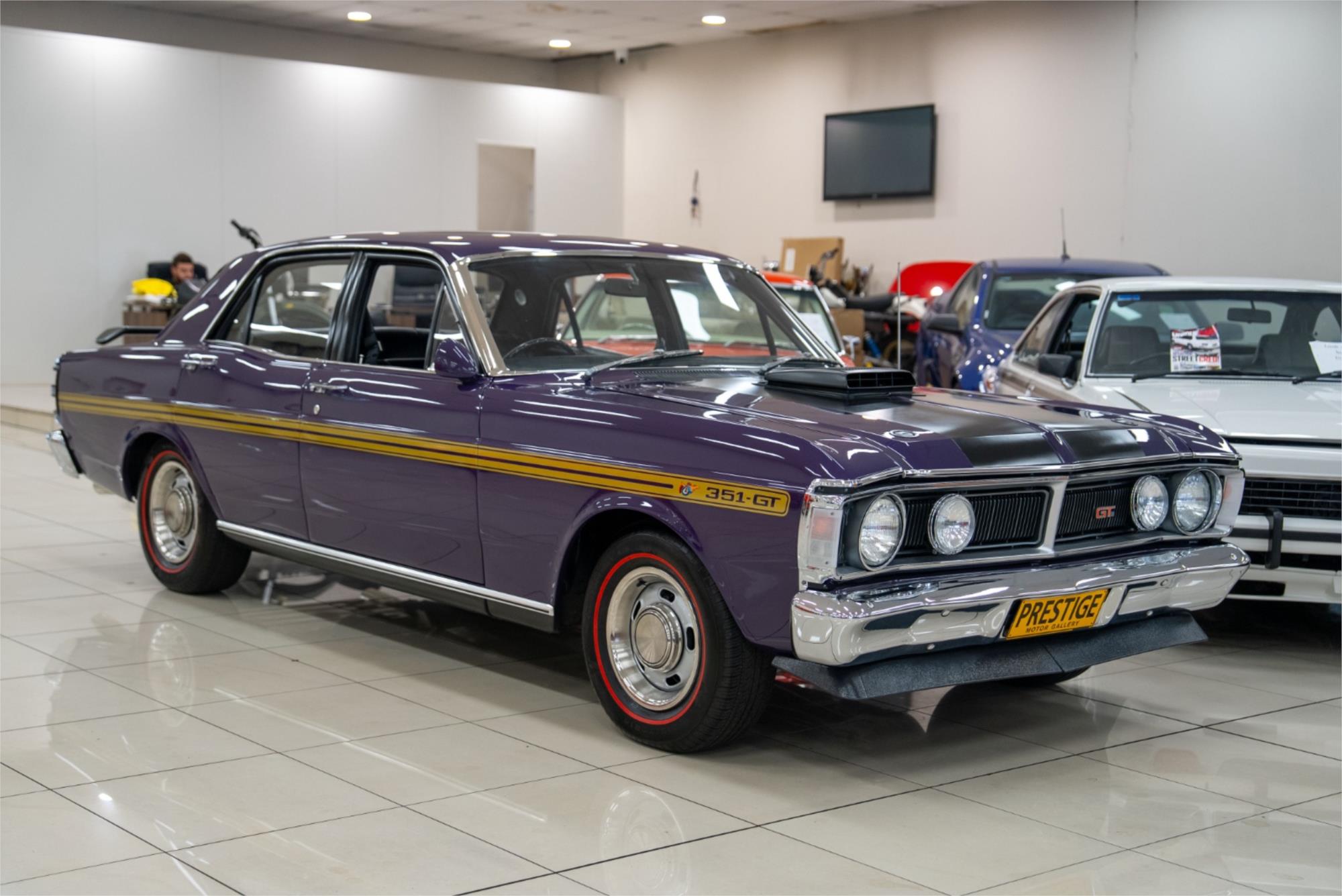 1971 FORD FALCON XY GT 4 SP MANUAL 4D SEDAN