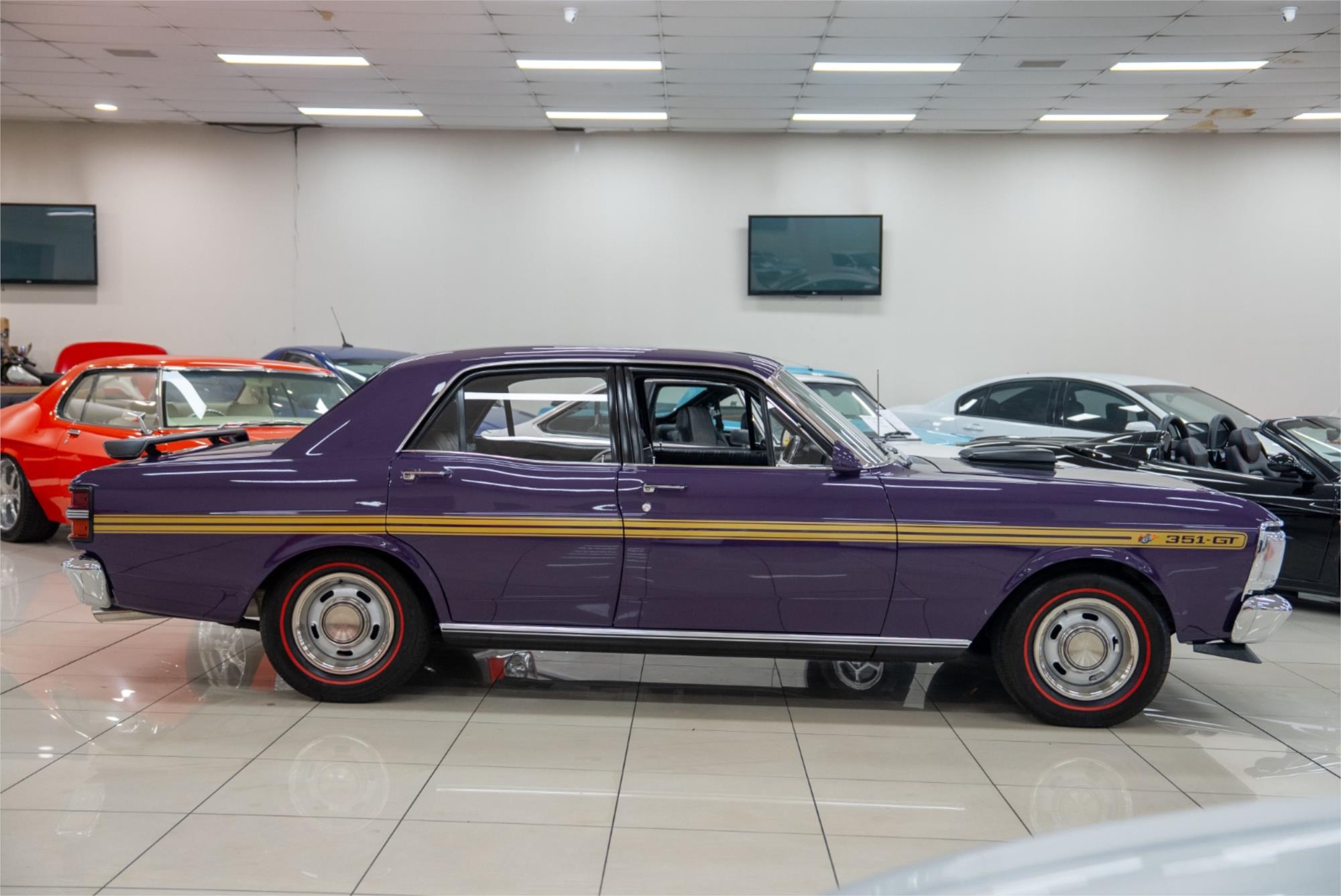 1971 FORD FALCON XY GT 4 SP MANUAL 4D SEDAN