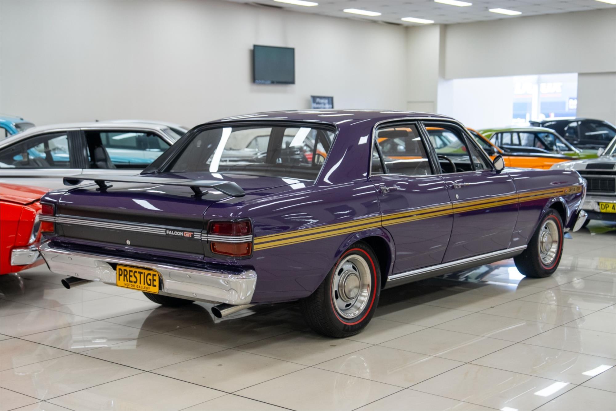 1971 FORD FALCON XY GT 4 SP MANUAL 4D SEDAN