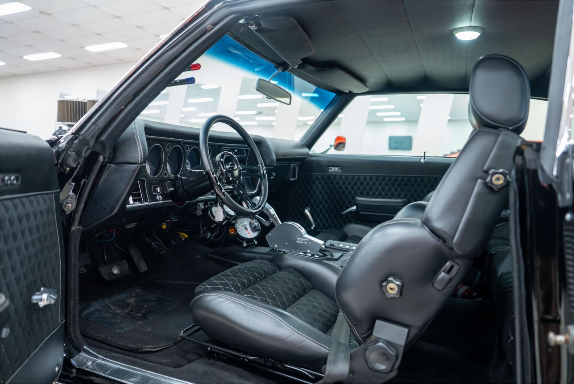 1971 CHEVROLET CHEVELLE SS 3 SP AUTOMATIC 2D COUPE