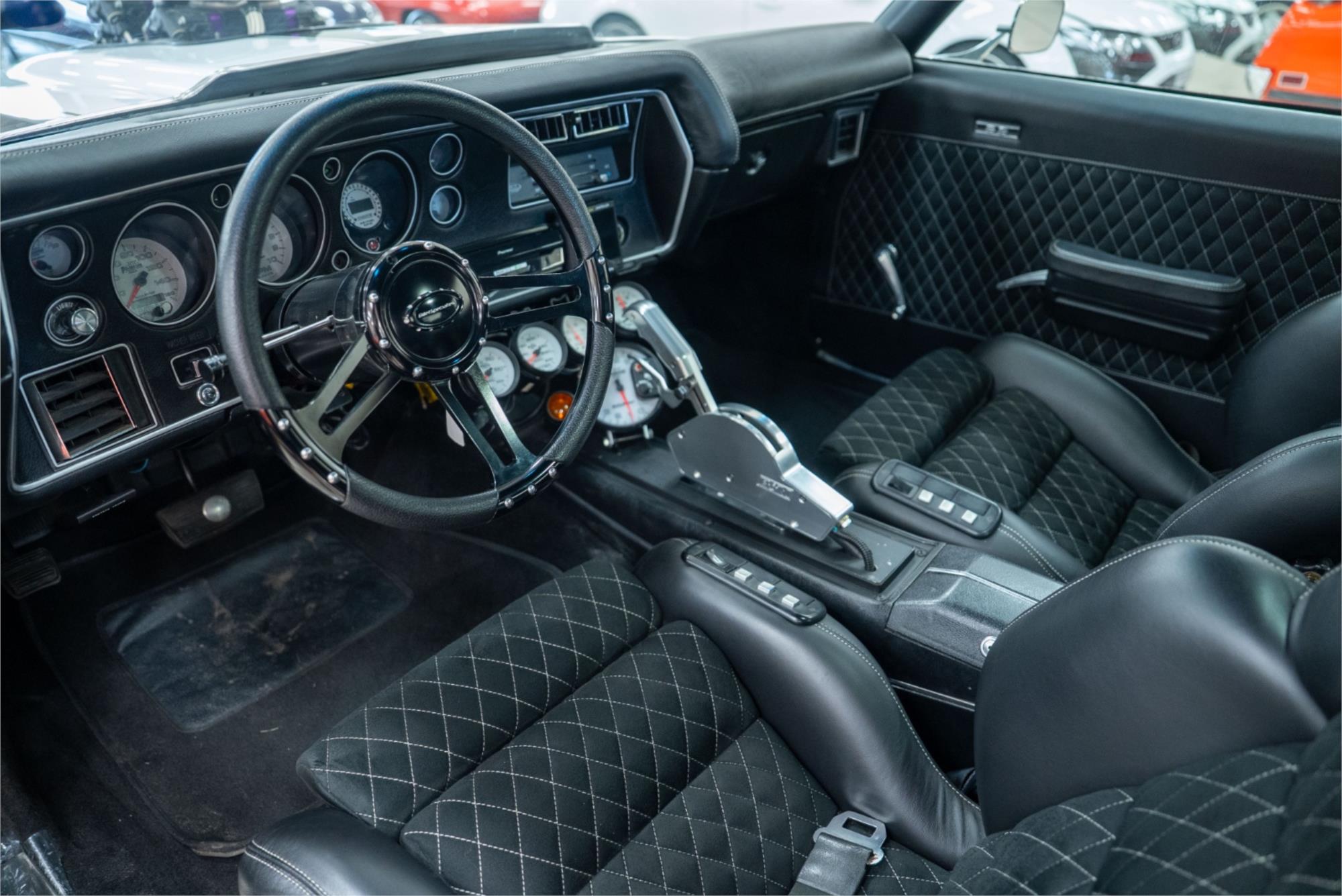 1971 CHEVROLET CHEVELLE SS 3 SP AUTOMATIC 2D COUPE
