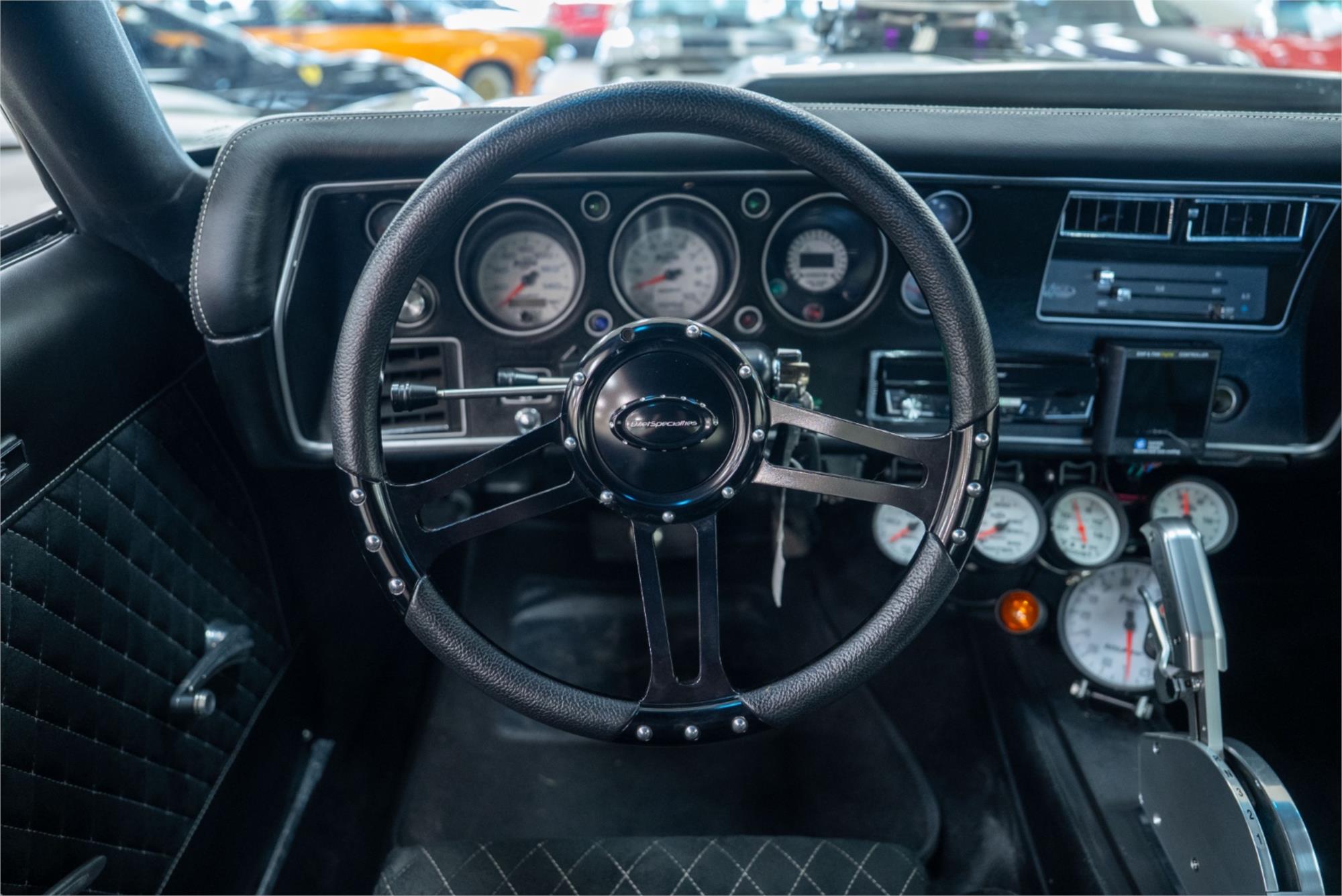 1971 CHEVROLET CHEVELLE SS 3 SP AUTOMATIC 2D COUPE