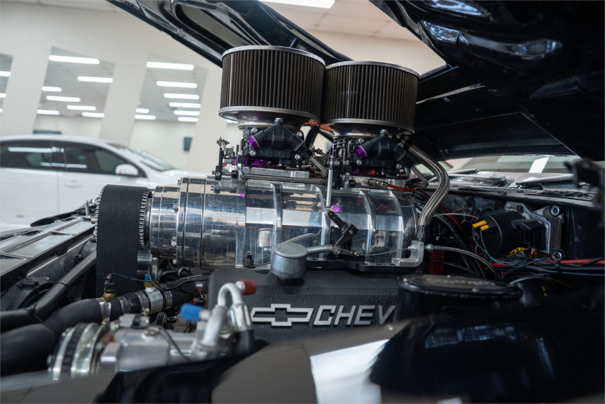 1971 CHEVROLET CHEVELLE SS 3 SP AUTOMATIC 2D COUPE