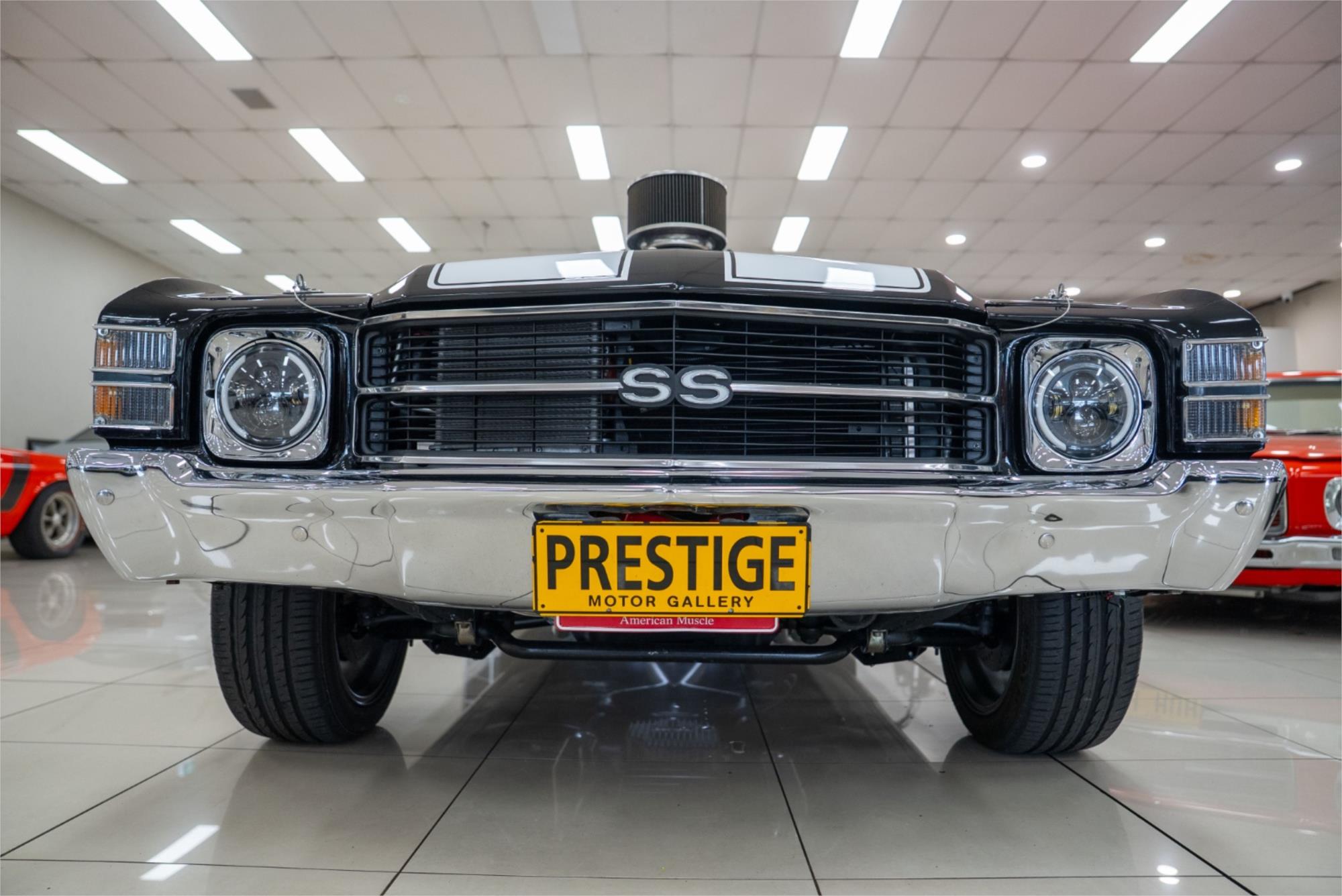 1971 CHEVROLET CHEVELLE SS 3 SP AUTOMATIC 2D COUPE